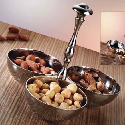 Güren 3 Lü Çerezlik 6,5 Cm Saray ( SN-CRZ-3Y-SRY-06 )