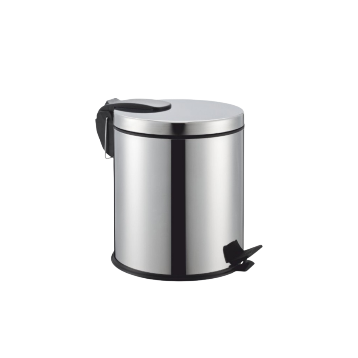 8 Litre Pedallı Çelik Çöp Kovası ( 304 Kalite )