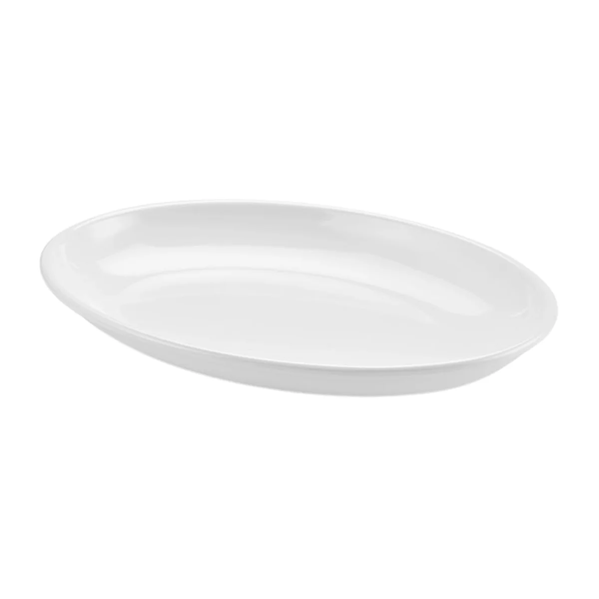 Açık Büfe Kayık Sunum Tabak 40*29,5 cm-h.5,5 cm