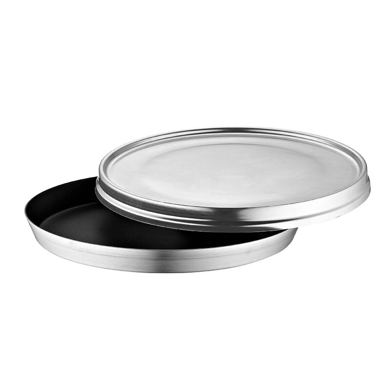 Altınbaşak 42 Cm Alüminyum Kapaklı Pizza Tavası Yapışmaz Kaplamalı (A 170 42)