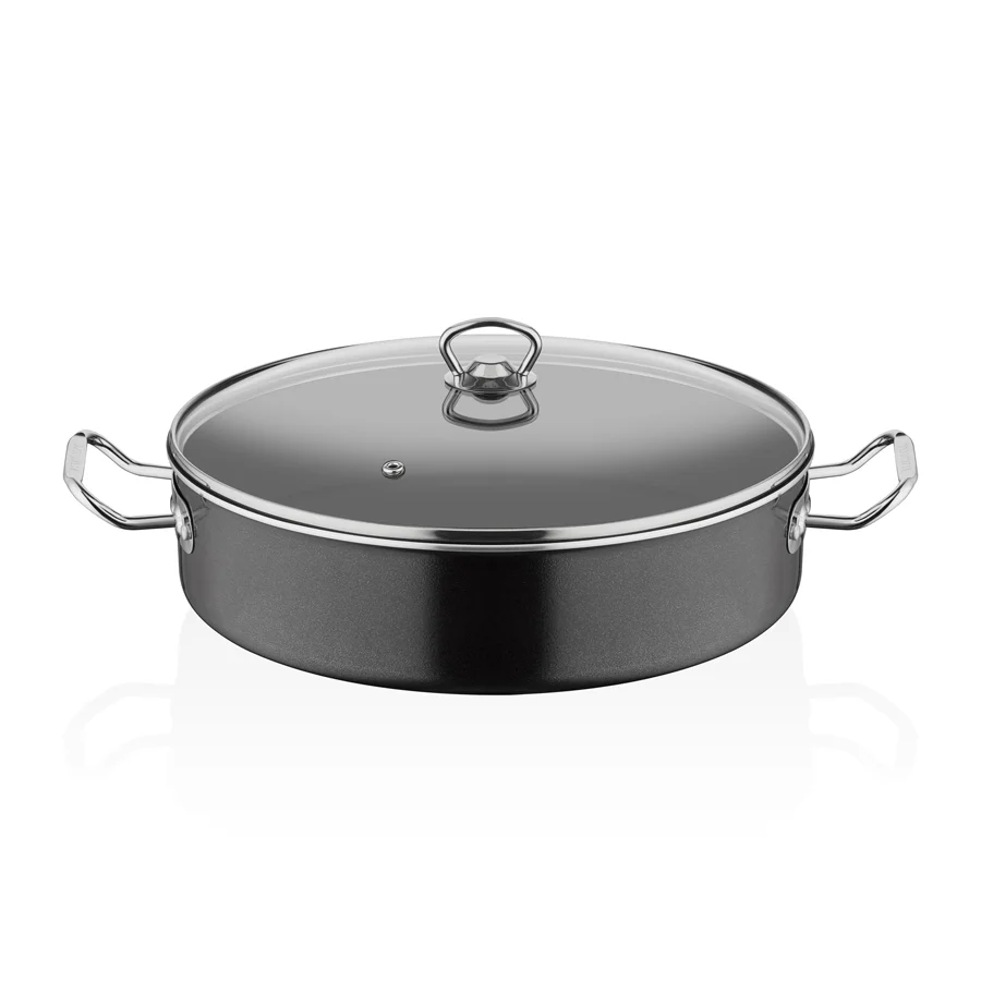 Altınbaşak Mega Granit 34 cm Karnıyarık Tencere A 135G 34 Altınbaşak Mega Granit 34 cm Karnıyarık Tencere A 135G 34