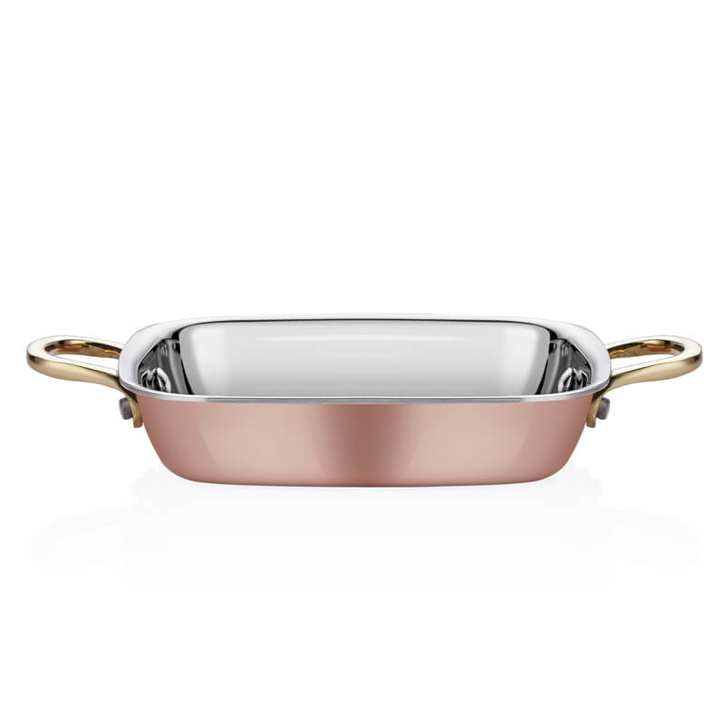Altınbaşak Multi Metal Bakır Kare Sahan 12 *14 cm (A 101KS 14)