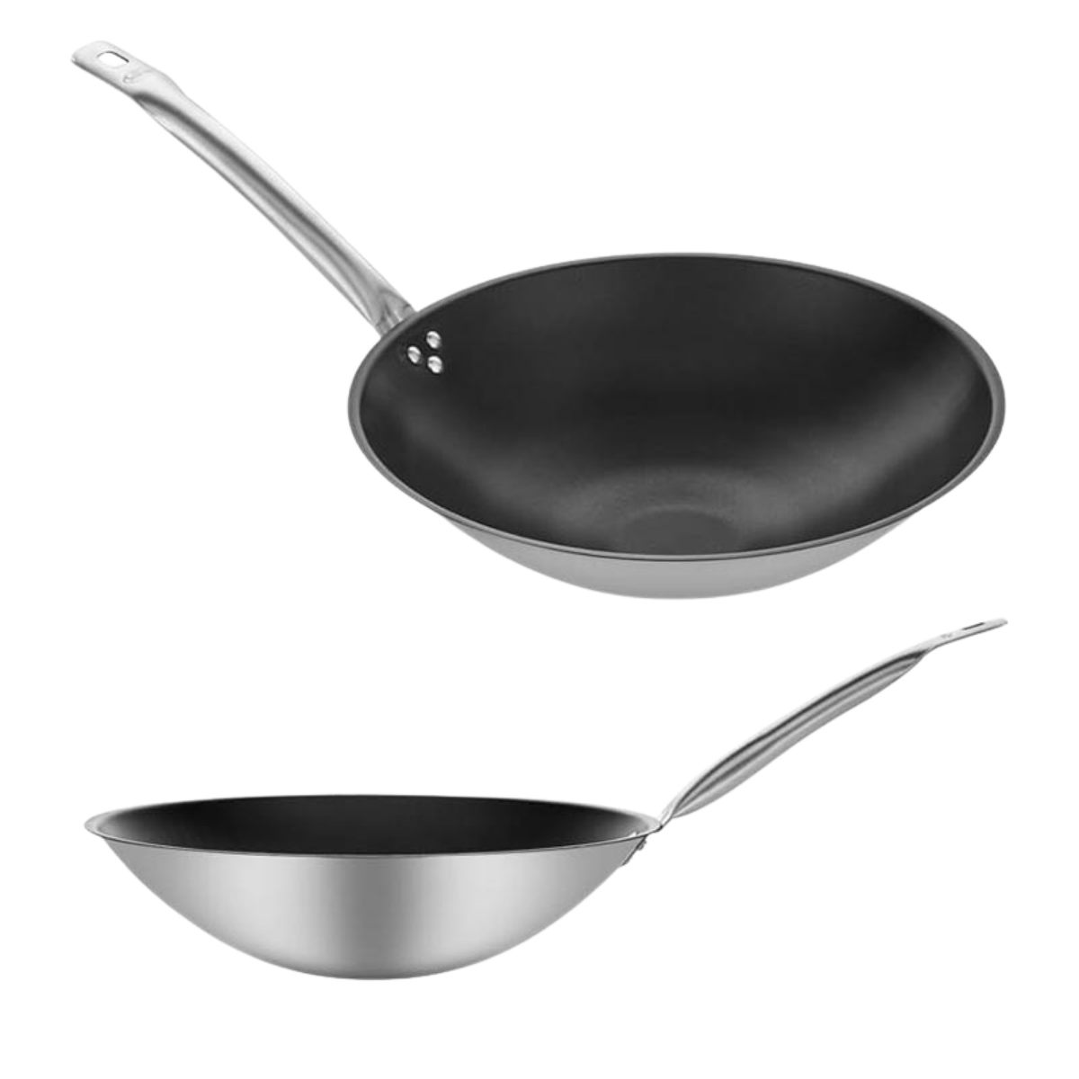 Altınbaşak Nonstick İndüksiyon Çelik Wok Tava, 36 cm (A 205N 36)