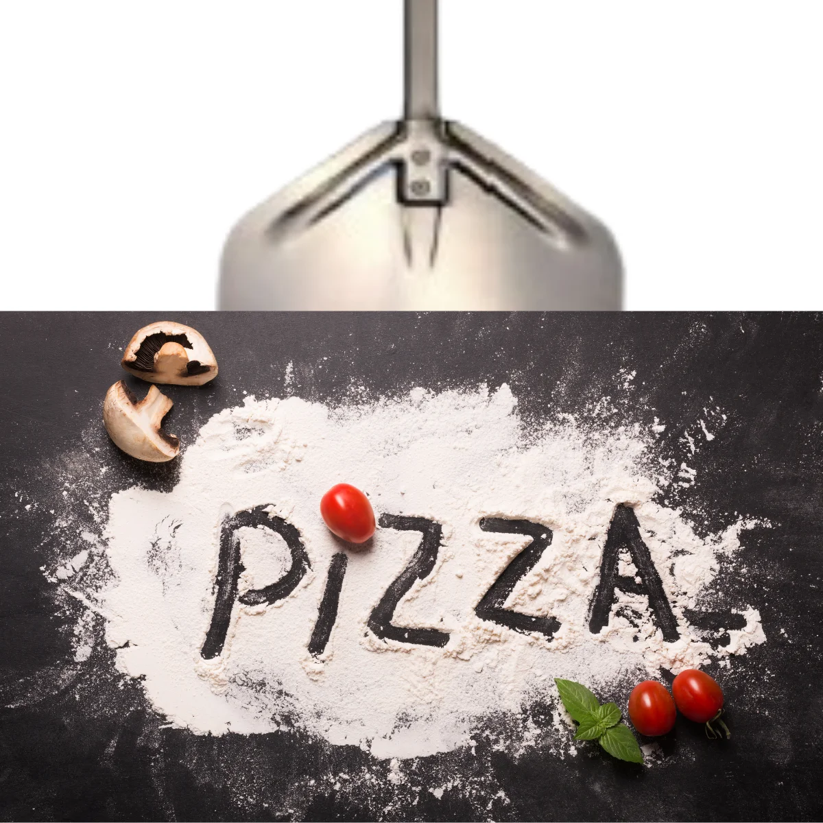 Alüminyum Pizza Küreği 40 cm Delux
