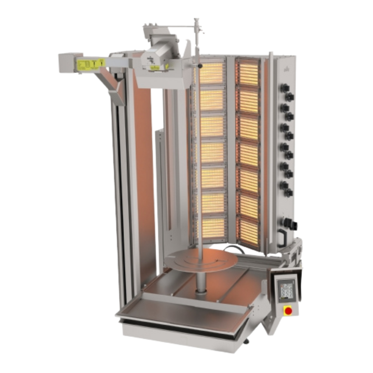 Atalay ADR-14G Otomatik Compact Döner Robotu – 4 Radyanlı (NG / Doğalgazlı)