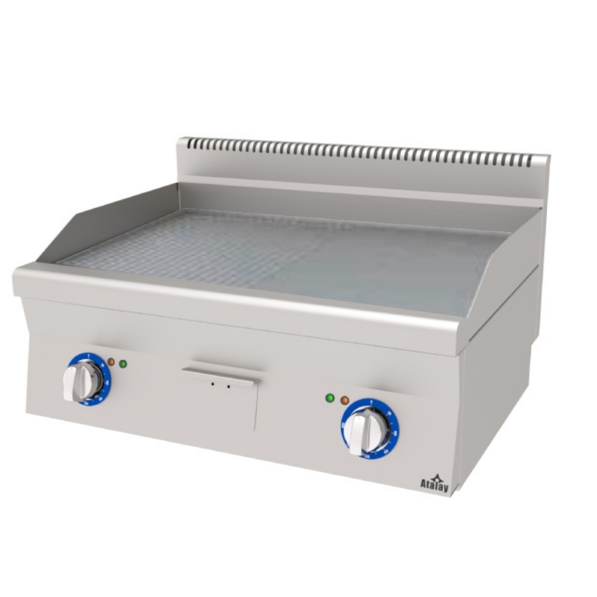 Atalay E AEI-860-ND Elektrikli Setüstü Izgara - Düz + Nervürlü 800*600*300 mm