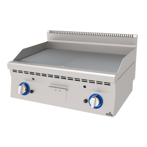 Atalay E AGI-860 ND Gazlı Setüstü Izgara - Düz + Nervürlü 800*600*300 mm