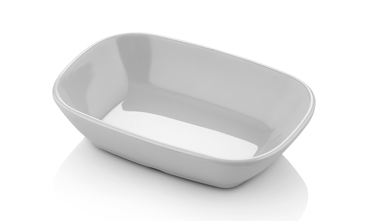 Atlas 10 cm Melamin Kare Kayık Tabak AT510 Atlas 10 cm Melamin Kare Kayık Tabak AT510