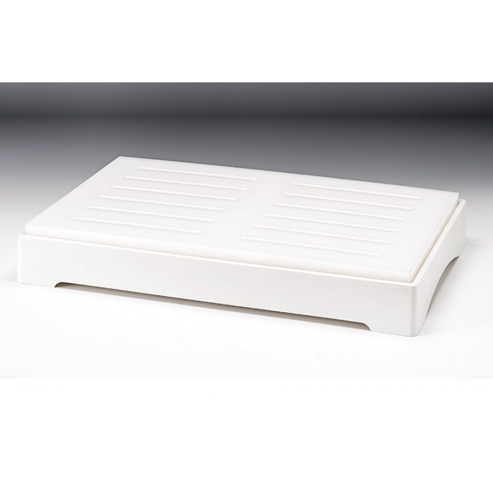 Zicco Polycarbonat Altlı Ekmek Kesme Tahtası ( ZCP 654 ) Beyaz