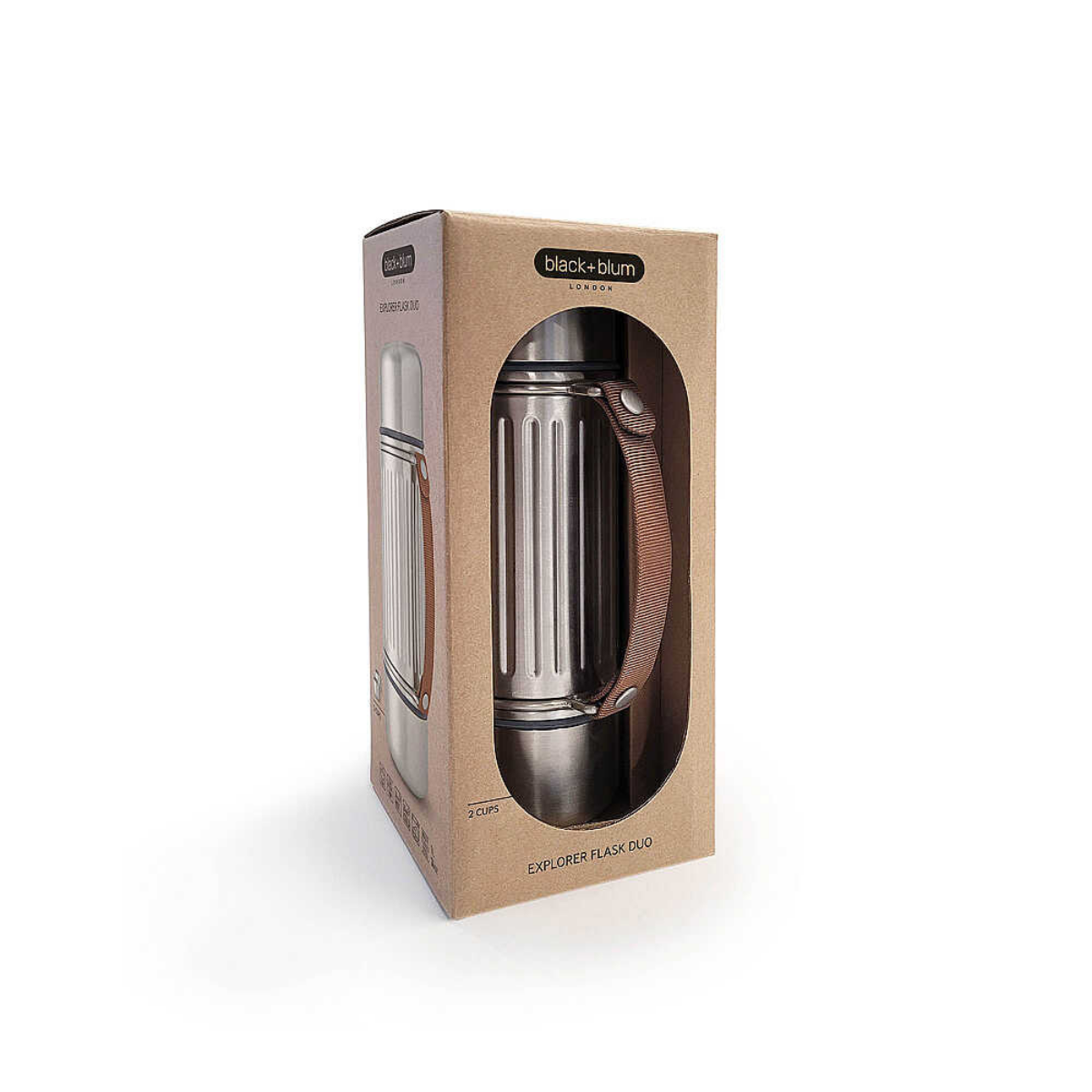 Black+Blum BAM-EF001 Explorer Flask Duo 1 Lt Bardaklı Çelik Termos