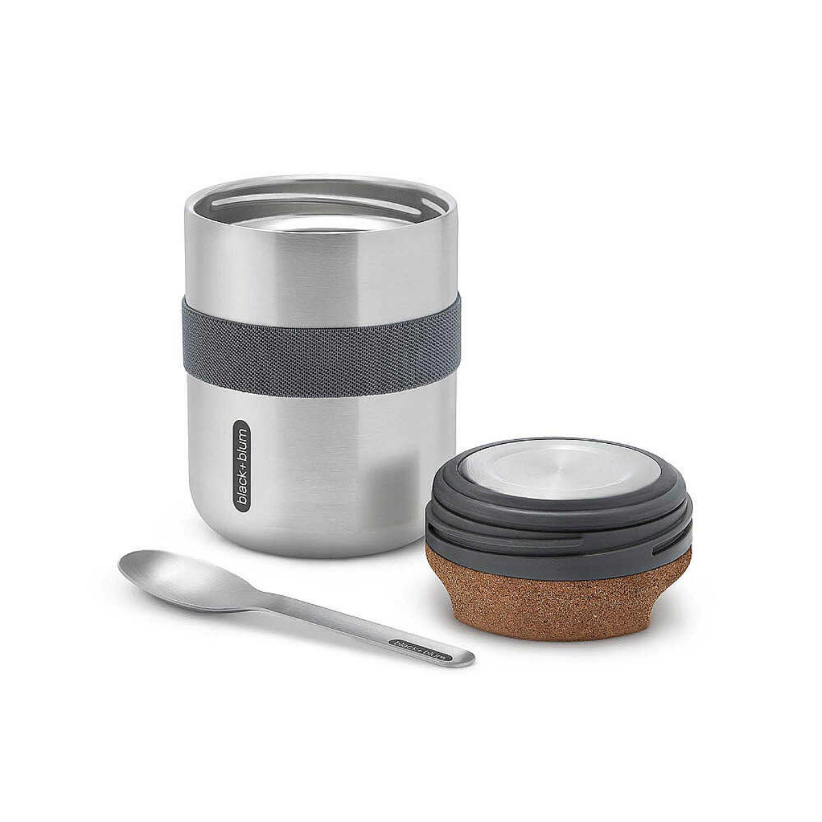 Black+Blum BAM-TPB015 550 ml Kaşıklı Yemek Termosu Black+Blum BAM-TPB015 550 ml Kaşıklı Yemek Termosu