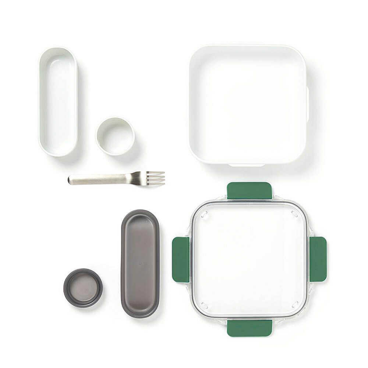 Black+Blum BAO-BA010 1 Lt Çatallı Yemek Kutusu Yeşil Black+Blum BAO-BA010 1 Lt Çatallı Yemek Kutusu Yeşil