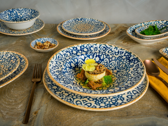 Bonna ALHBLM25CK Alhambra Bloom 25 Cm Çukur Tabak 1300 cc 2li