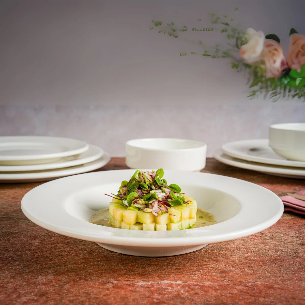 Bonna Banquet 21 cm Çukur Tabak (BNC21CK)