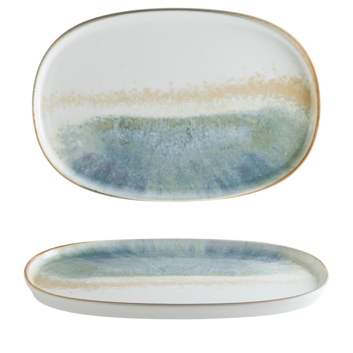 Bonna Fium Hygge 34 cm Oval Servis Tabak Bonna Fium Hygge 34 cm Oval Servis Tabak