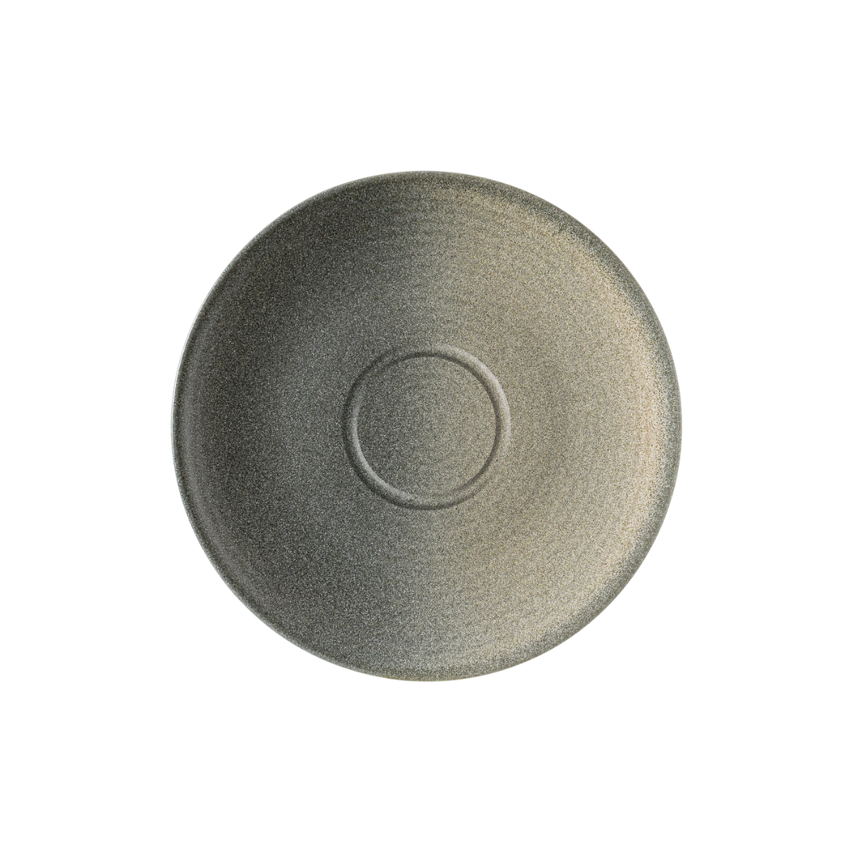 Bonna HORRPL01KT Hornfels Ripple Kahve Fincanı Tabağı 13 cm