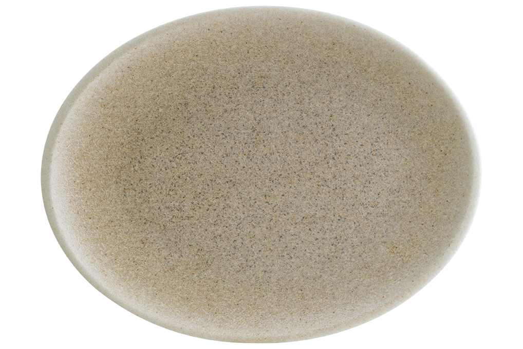 Bonna Luca Salmon Matt S-MT-LUCSLMOV31OV Moove 31*24 cm Oval Servis Tabak