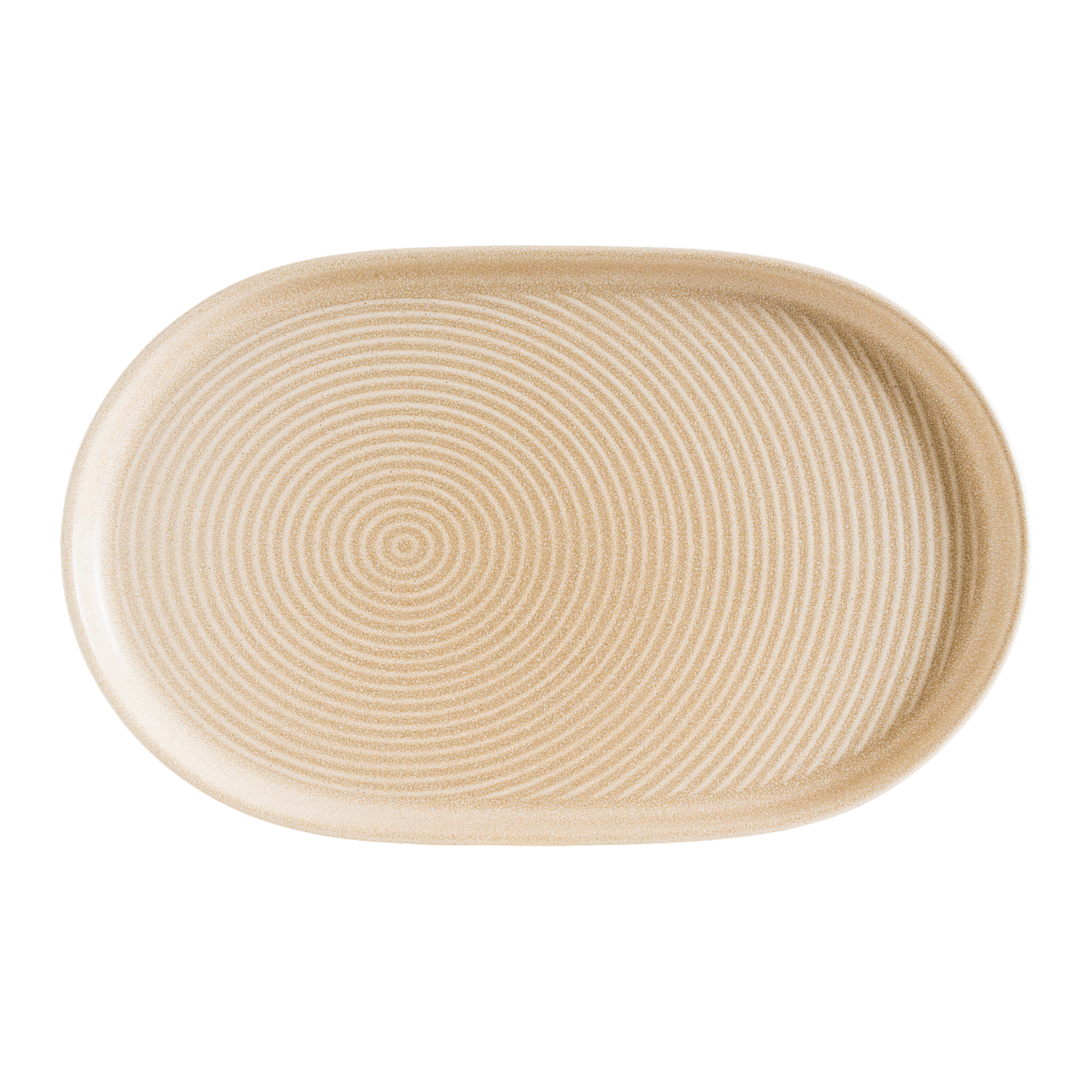 Bonna MRGRPL37OV Mirage Ripple 37 cm Oval Tabak