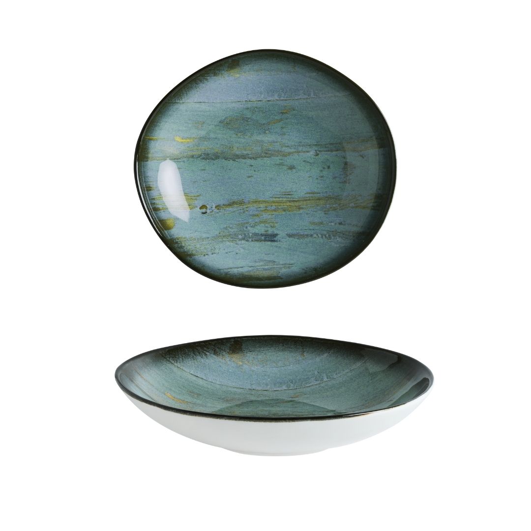 Bonna Madera Mint Vao Çukur Tabak 23 cm Bonna Madera Mint Vao Çukur Tabak 23 cm