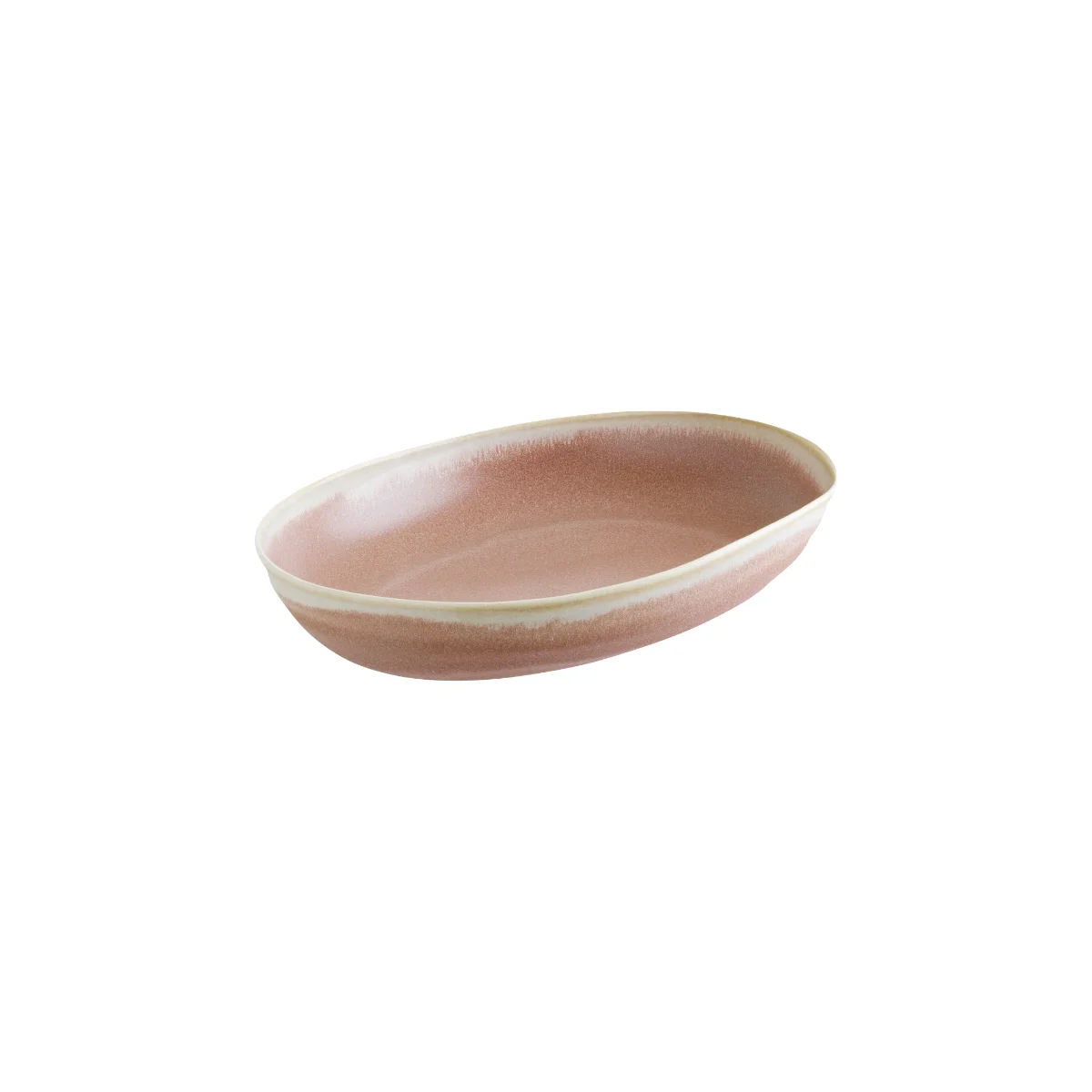 Bonna PIKPOT12OKY Pink Pott Oval 12 cm Kayık Tabak