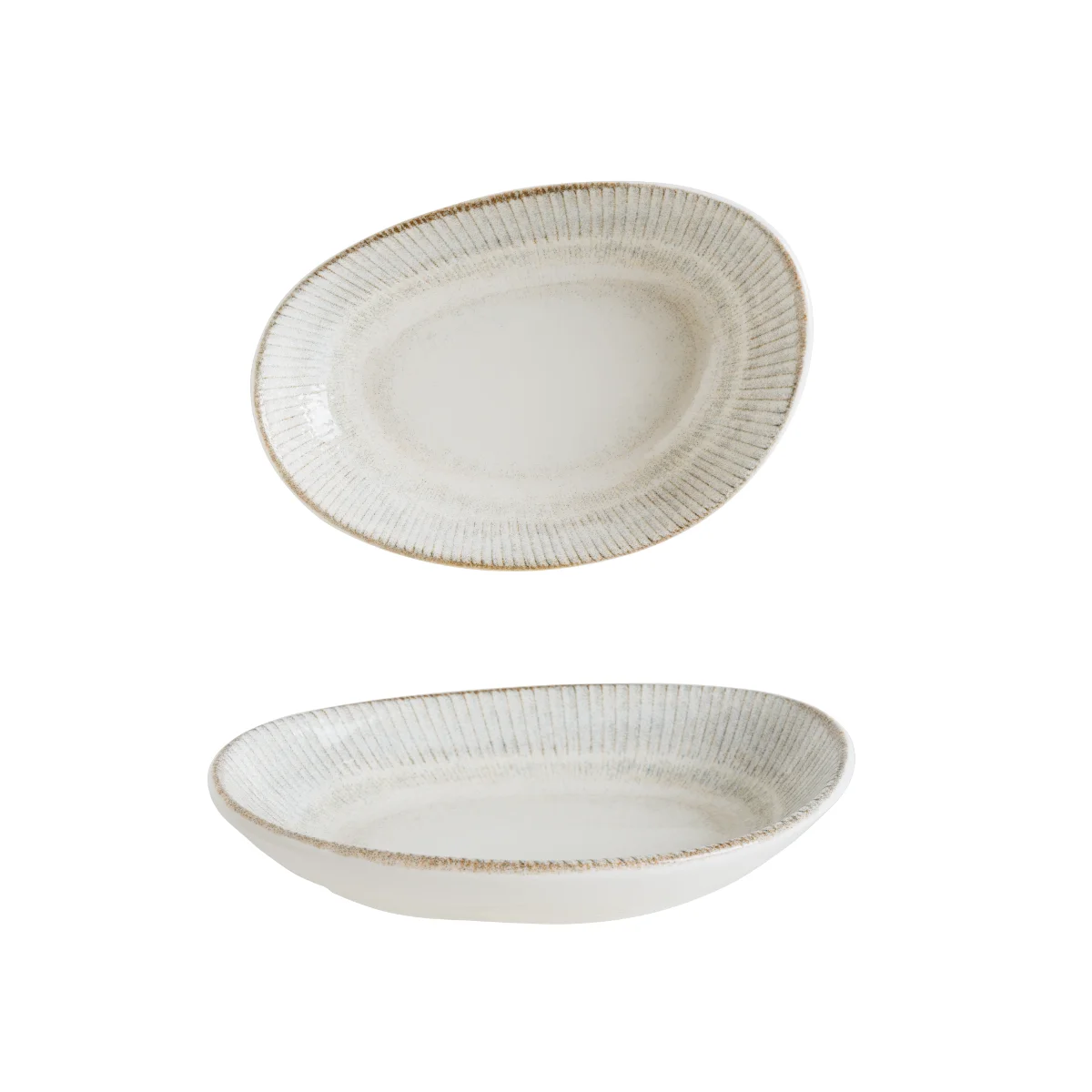 Bonna S-GALVAO12OKY Galata Vago Oval Kayık Tabak 12*8 cm