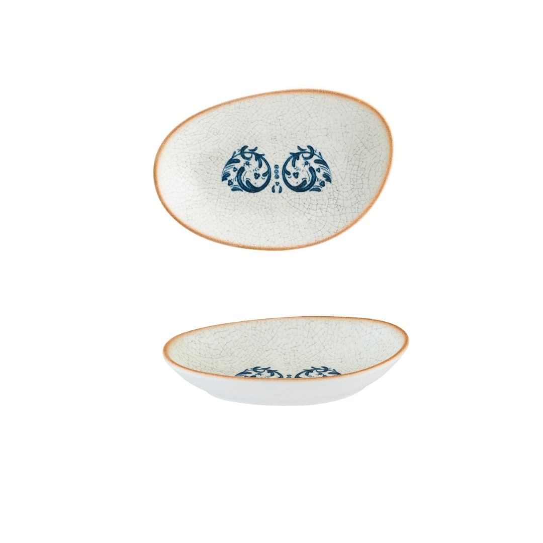 Bonna Viento Vago Oval Kayık Tabak 12*8 cm S-MT-VIEVAO12OKY Bonna Viento Vago Oval Kayık Tabak 12*8 cm S-MT-VIEVAO12OKY