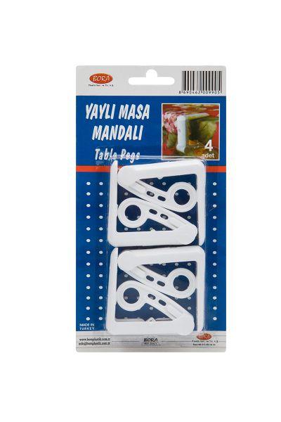 Bora Yaylı Masa Mandalı (BO990) Bora Yaylı Masa Mandalı (BO990)