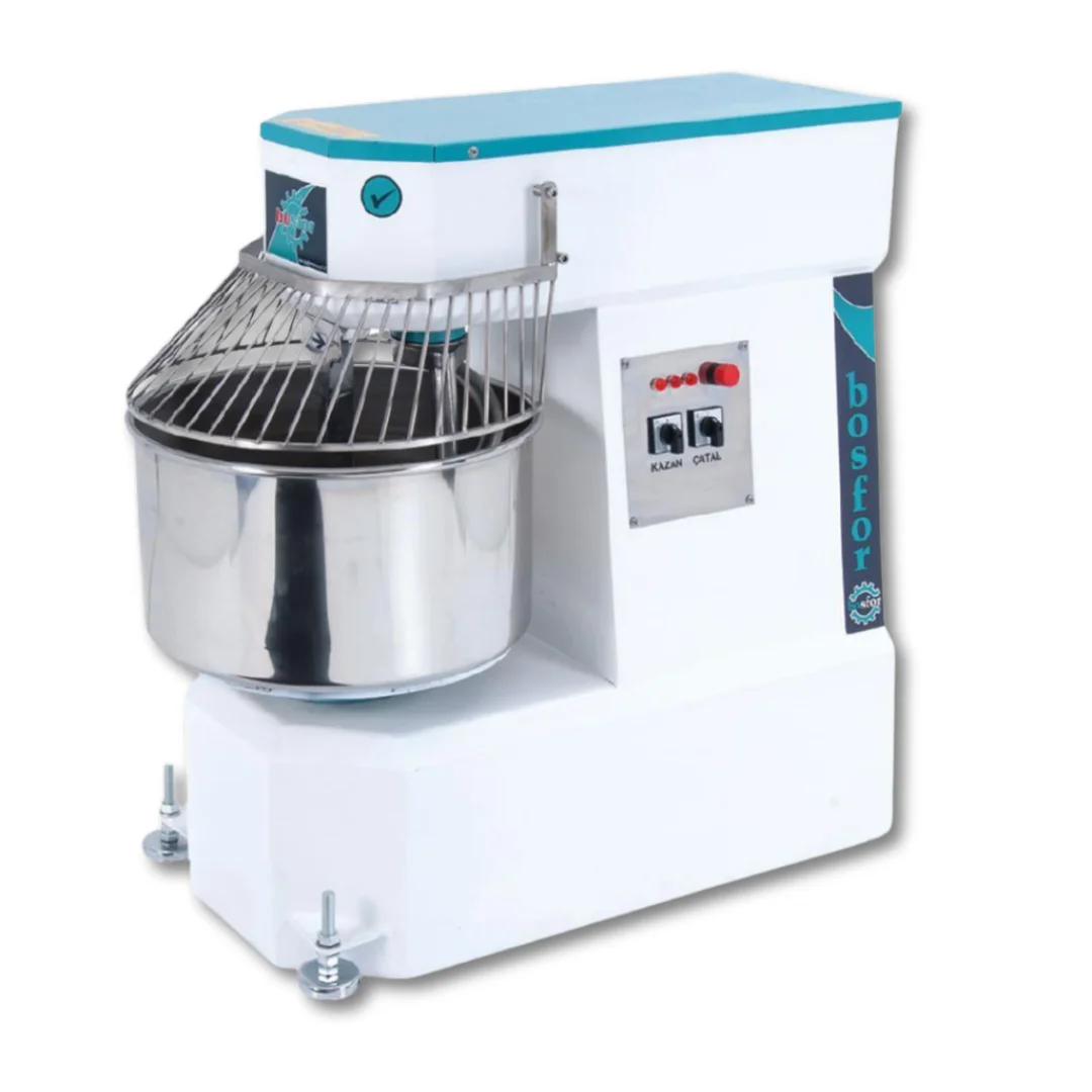 Bosfor Spiral Hamur Yoğurma Makinesi 25 Kg Un Kapasiteli ( USH-25T )