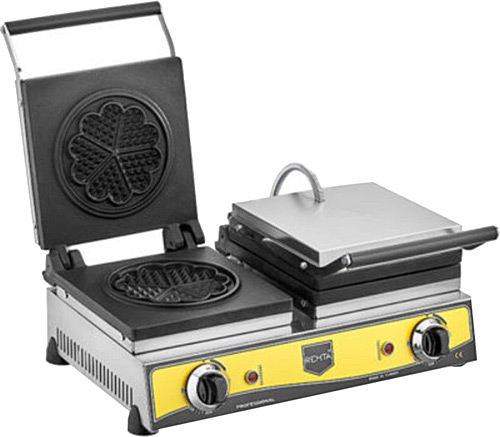 Çiftli 21 Cm Yonca Waffle Makinesi Çiftli 21 Cm Yonca Waffle Makinesi