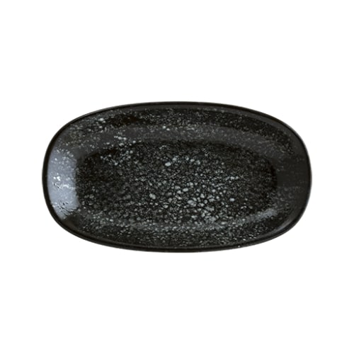 Bonna Cosmos Black Gourmet 15 cm Kayık Tabak