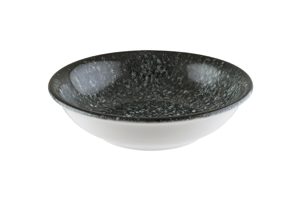 Bonna Cosmos Black Gourmet 20 cm Çukur Tabak