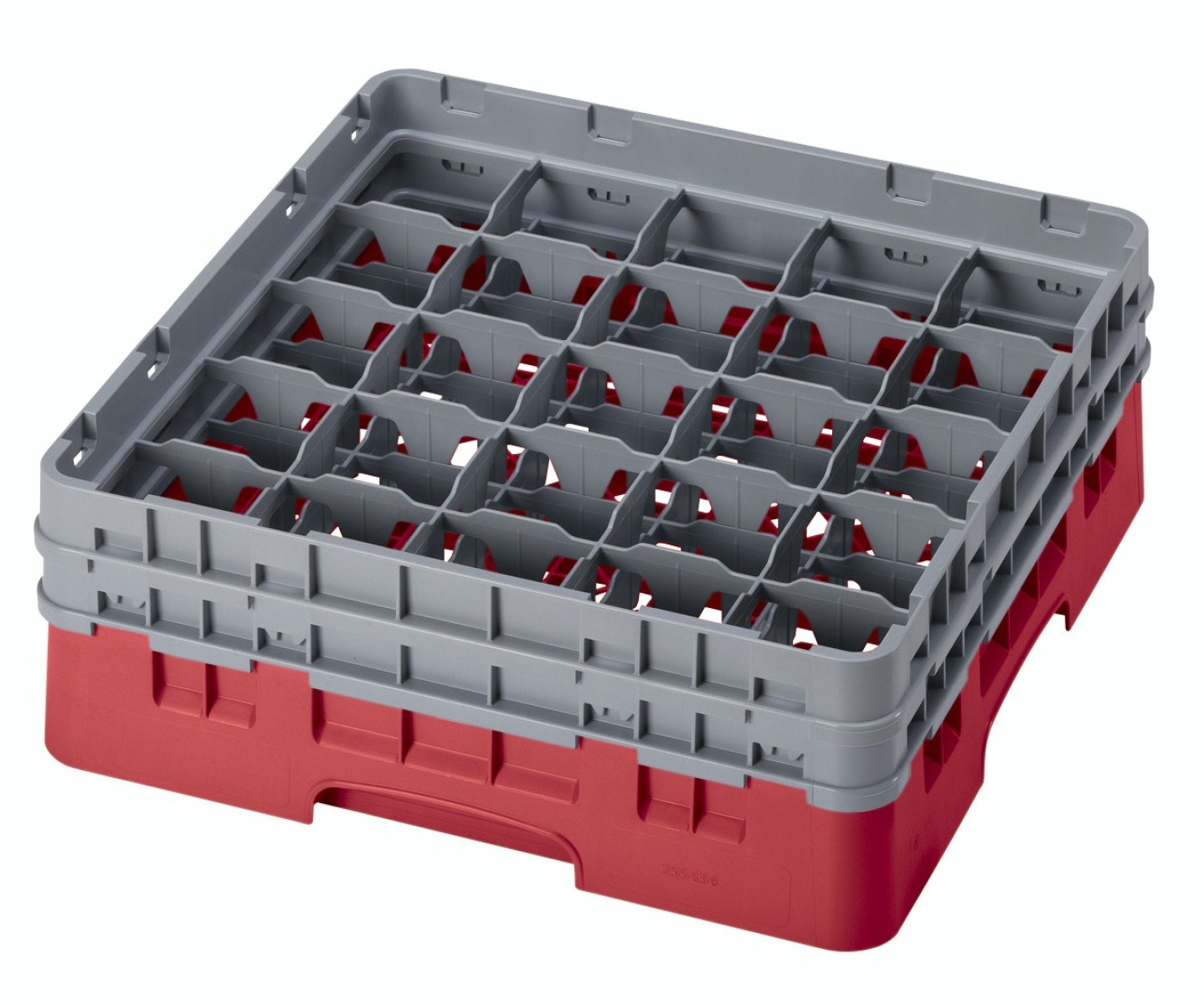 Cambro 25 Bölmeli Bardak Basketi , 2 Yükselticili ( 25S434 ) Denizci Mavisi
