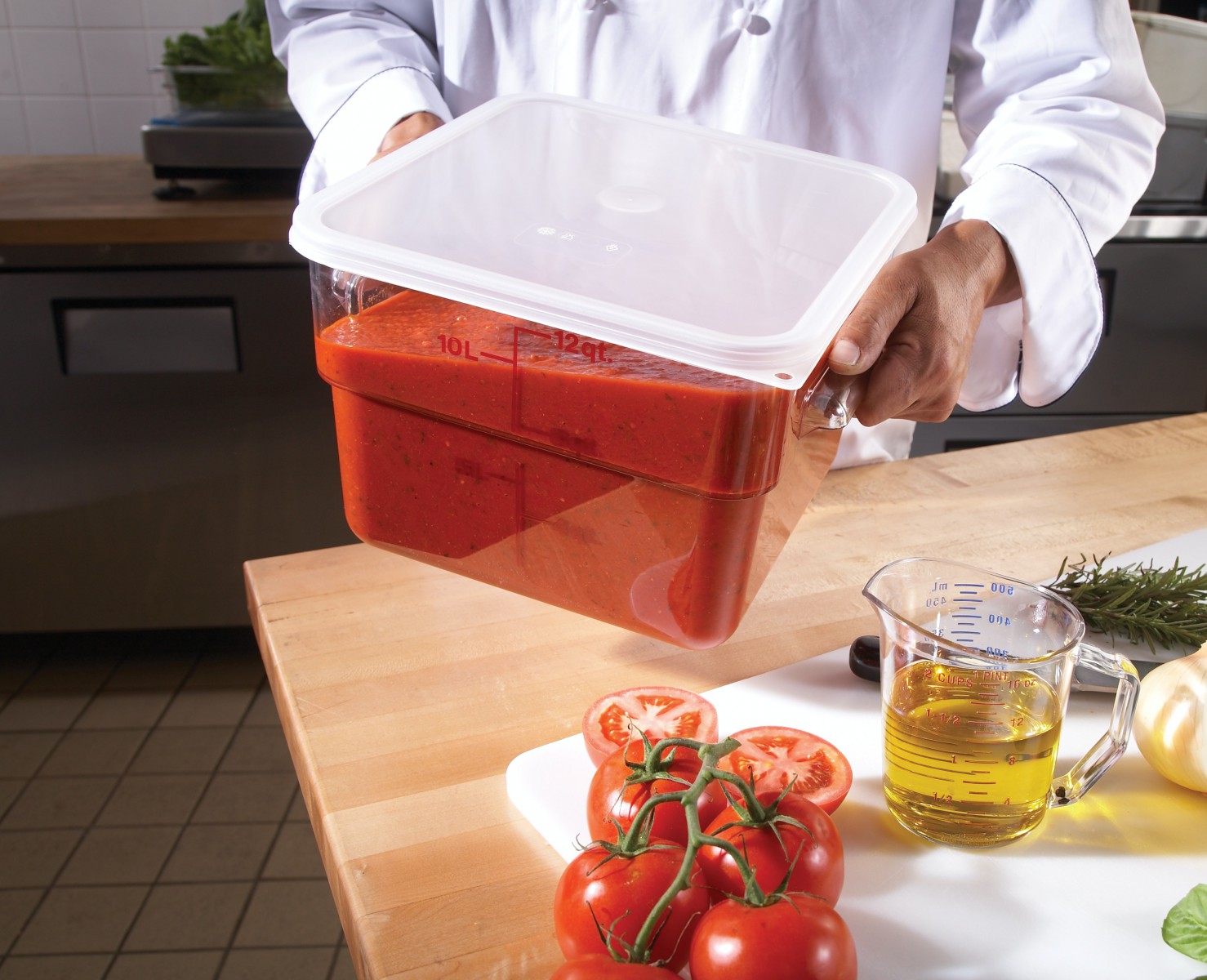 Cambro Polikarbon Gıda Saklama Kabı , Kulplu - 11,4 lt (12SFSCW ) Cambro Polikarbon Gıda Saklama Kabı , Kulplu - 11,4 lt (12SFSCW )