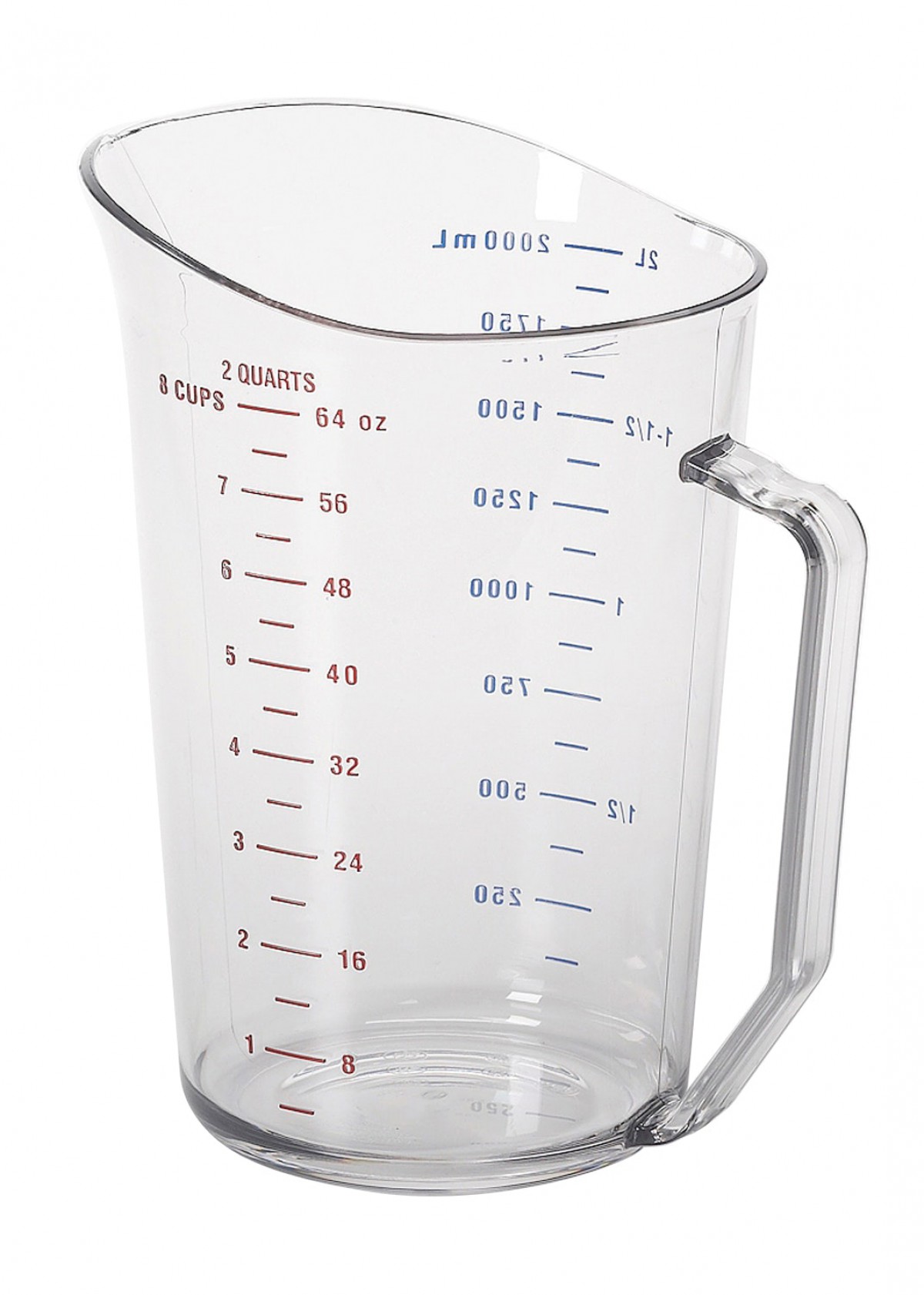 Cambro Polikarbon Ölçü Kabı , 2 lt ( 200MCCW )