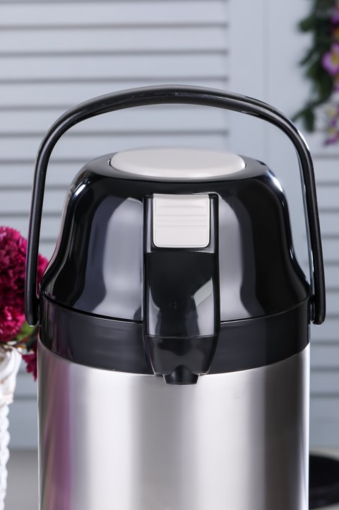 Cooker Çelik Termos Pompalı - 3,5 lt