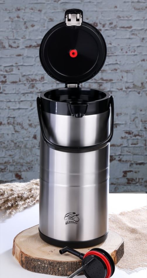 Cooker Çelik Termos Pompalı 4,5 lt (CKR2009)