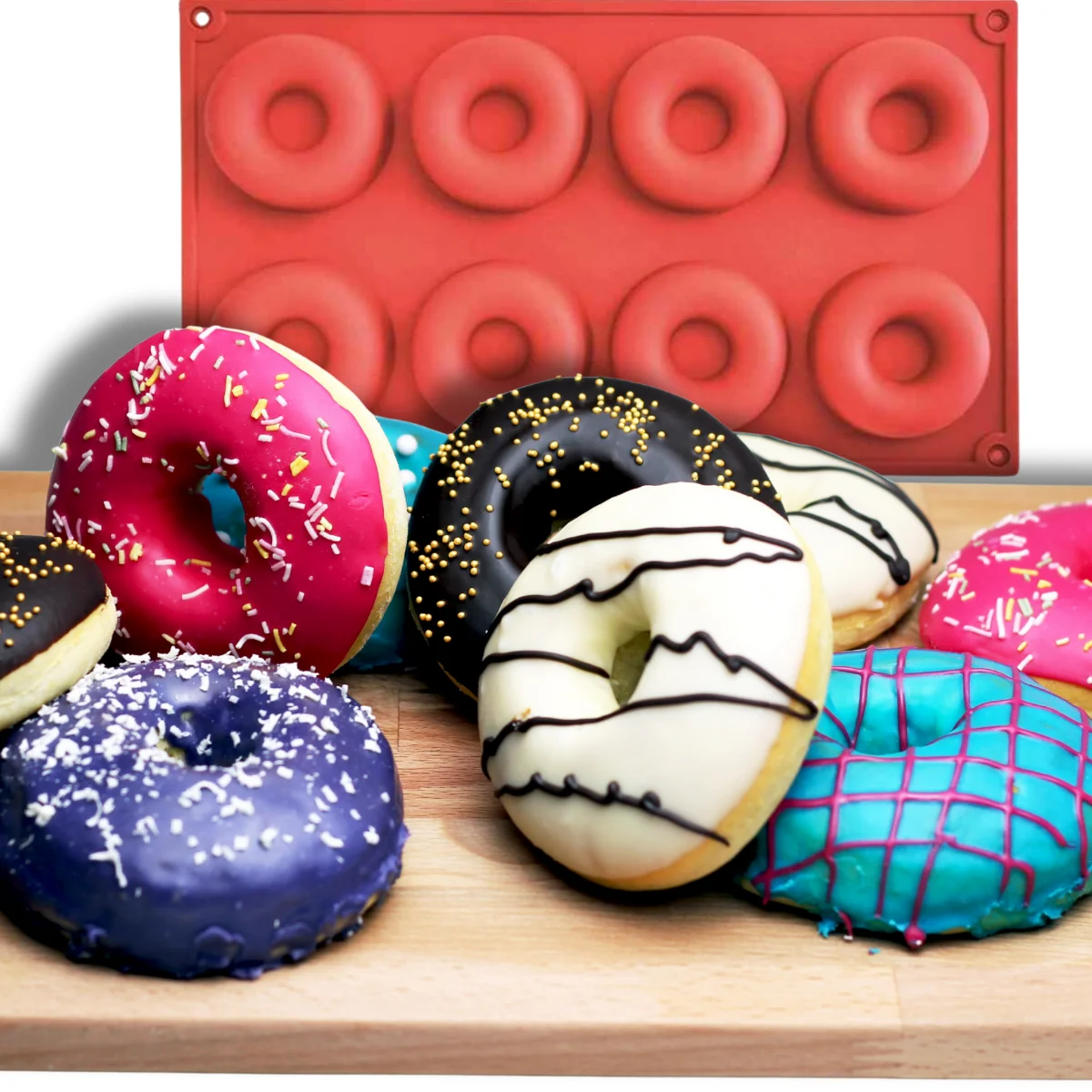 Çikolata Kalıbı - Silikon - Donut (DNT-29)