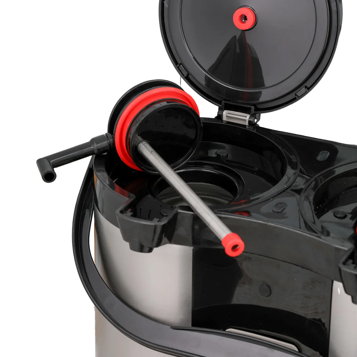 Cooker 2027 Çiftli Pompalı Çelik Termos 5 lt