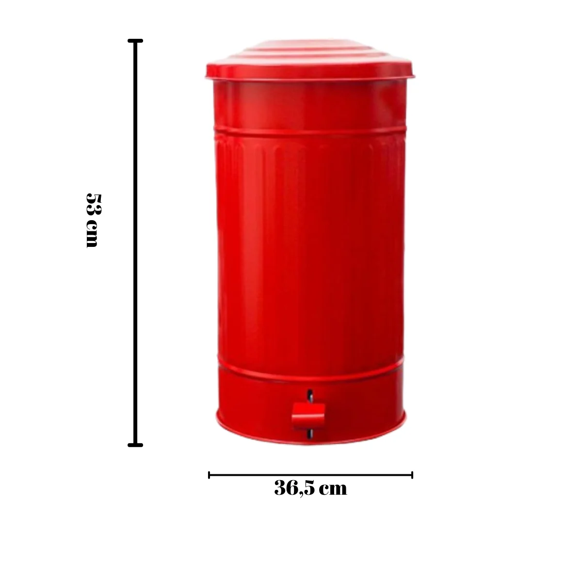 Çöp Kovası 35 lt Siyah