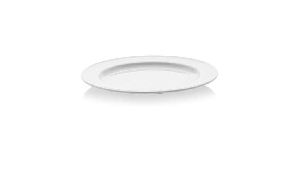 Güral Porselen Delta Otel 21 Cm Kayık Tabak Dekorsuz ( DO21KY00 )