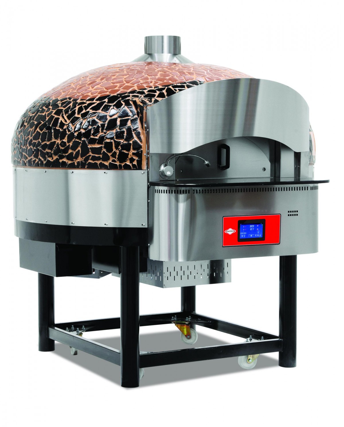 Empero Dijital Döner Tabanlı Elektrikli Pizza Fırını 1200x1384x2000 mm (EMP.SPO.01-D) Empero Dijital Döner Tabanlı Elektrikli Pizza Fırını 1200x1384x2000 mm (EMP.SPO.01-D)