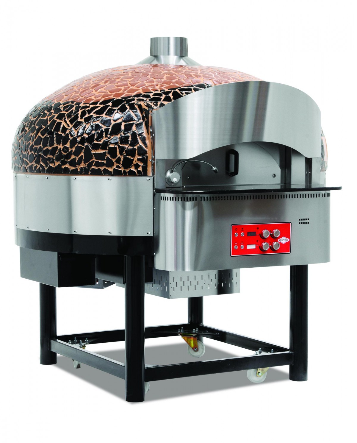 Empero Dijital Gazlı Döner Tabanlı Pizza Fırını 1965x2127x2113 mm (EMP.SPO.02-D) Empero Dijital Gazlı Döner Tabanlı Pizza Fırını 1965x2127x2113 mm (EMP.SPO.02-D)