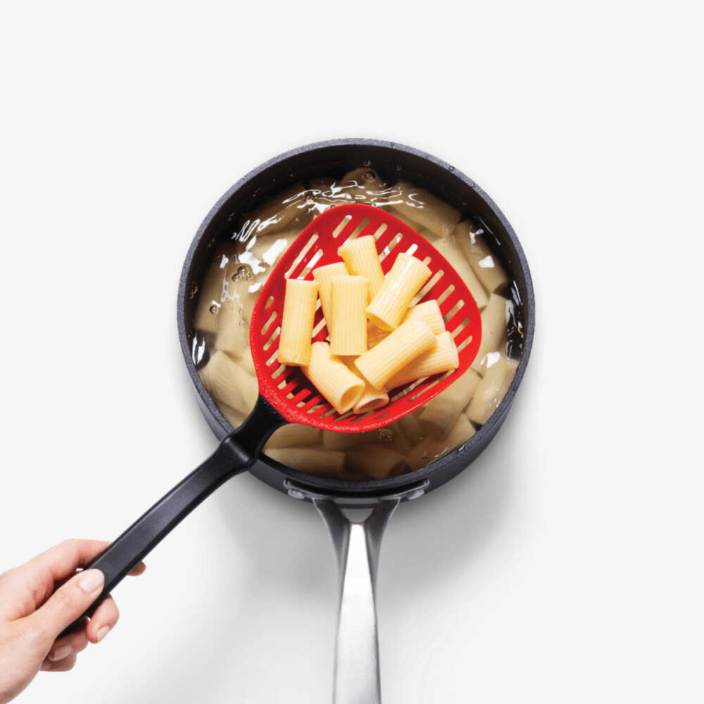 Dreamfarm Big Lestrain Süzgeç, Kırmızı Dreamfarm Big Lestrain Süzgeç, Kırmızı