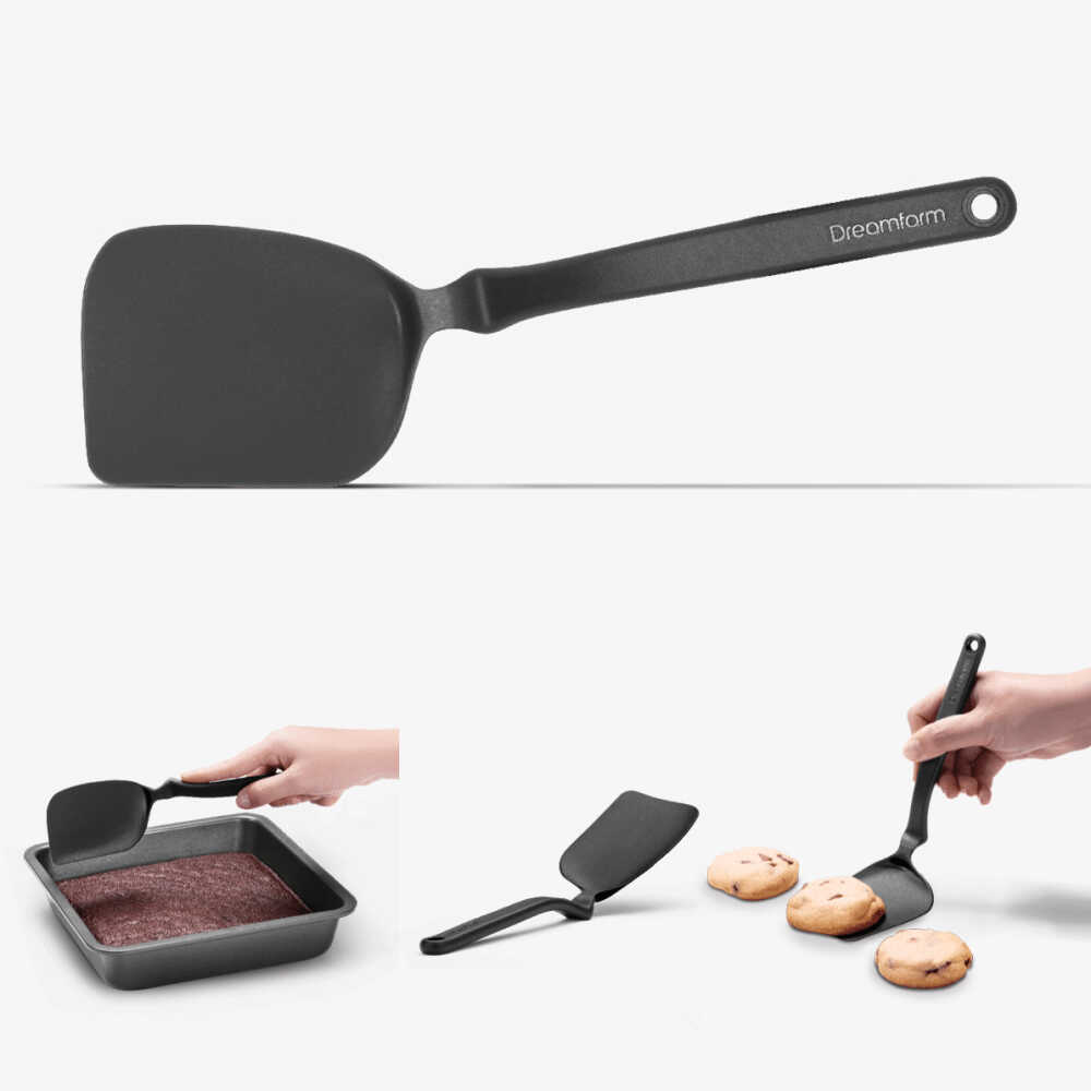 Dreamfarm Mini Chopula Spatula, Siyah