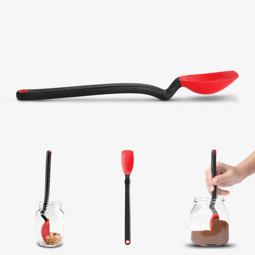 Dreamfarm Mini Supoon Silikon Kaşık, Kırmızı Dreamfarm Mini Supoon Silikon Kaşık, Kırmızı