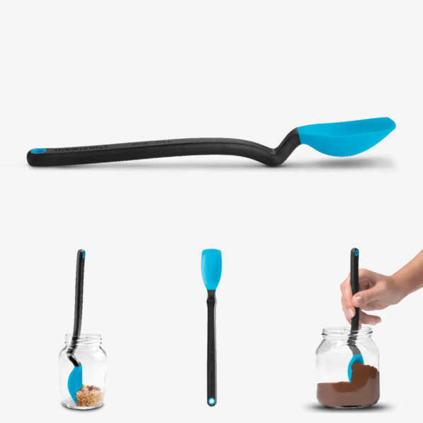 Dreamfarm Mini Supoon Silikon Kaşık, Mavi Dreamfarm Mini Supoon Silikon Kaşık, Mavi