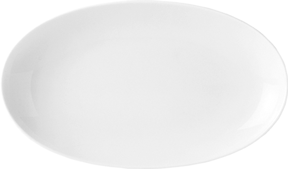 Elips 30 Cm Kayık Tabak Dekorsuz Elips 30 Cm Kayık Tabak Dekorsuz