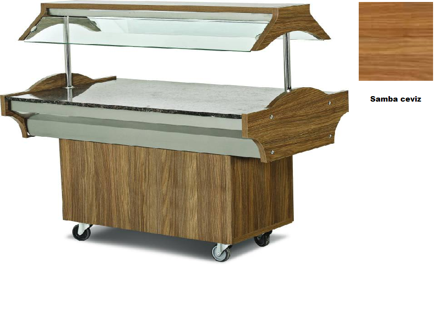 .Empero Saladbar-Nötr , 1180*890*870/h:1370 mm (EMP.SB.03-N) .Empero Saladbar-Nötr , 1180*890*870/h:1370 mm (EMP.SB.03-N)