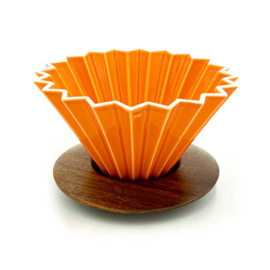 Epinox Ahşap Standlı Dripper- Turuncu ( ASD-20 )
