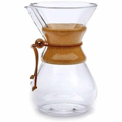 Epinox Chemex - Cam Kahve Demleme Sürahisi 600 Ml (CK600-A)